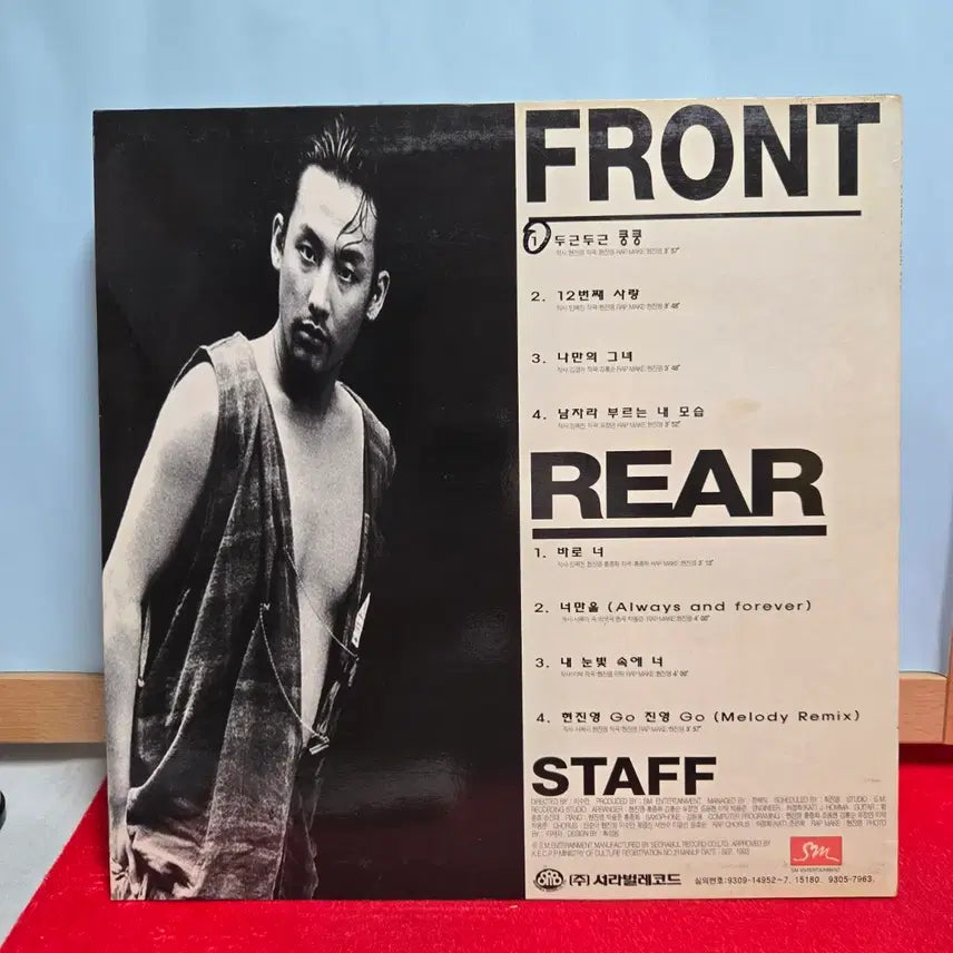 [BUNJANG] Hyun Jin Young INT. World Beat Hip Hop 3rd Album LP / 현진영 INT.World Beat 힙합  3집 LP 5005