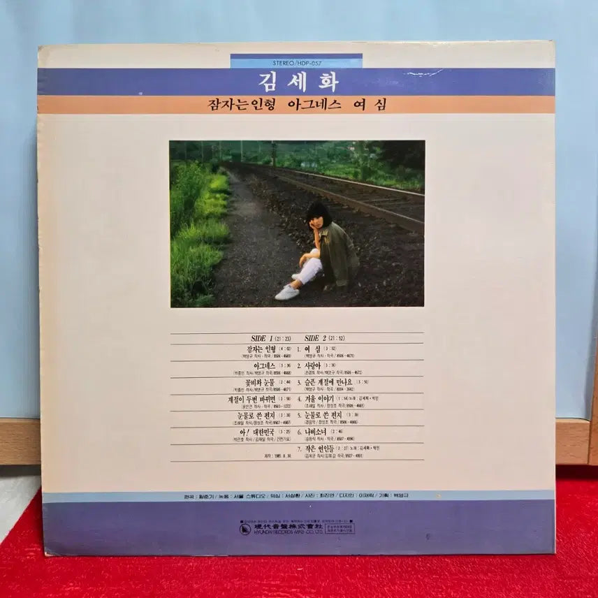 [BUNJANG] Kim Se-Hwa 2nd Album LP Record / 김세화 2집 LP 레코드판 음반  5006