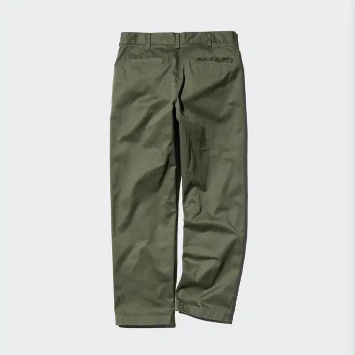 [BUNJANG] Uniqlo Regular Fit Chino Pants Beige Olive / 유니클로 레귤러피트 치노