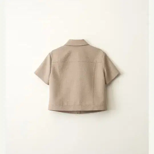 [BUNJANG] SIEH B-Ann Half Crop Jacket Tough Beige / 시에 베안하프 크롭 자켓  터프 베이지(s, 새상품)