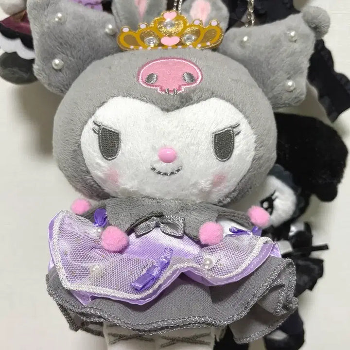[BUNJANG] Sanrio Kuromi Dreaming Ballerina Plush Mascot / 산리오 동경하는 발레리나 쿠로미 누이 마스코트 인형