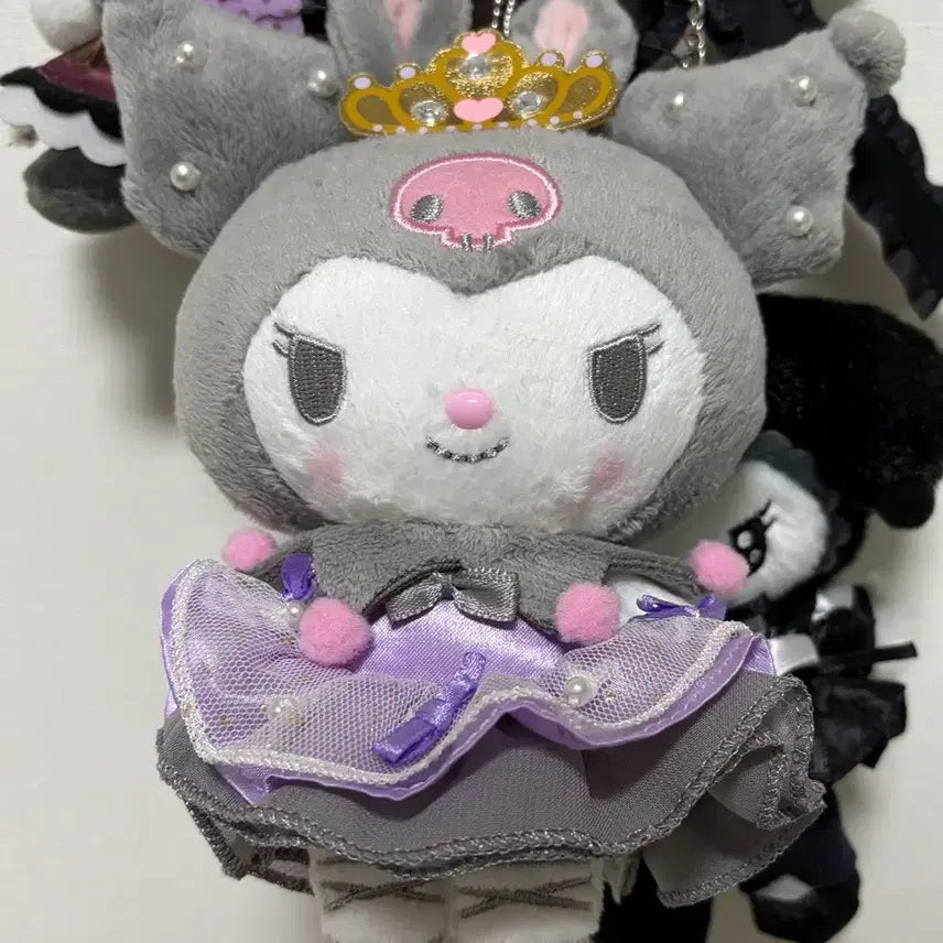 [BUNJANG] Sanrio Kuromi Dreaming Ballerina Plush Mascot / 산리오 동경하는 발레리나 쿠로미 누이 마스코트 인형
