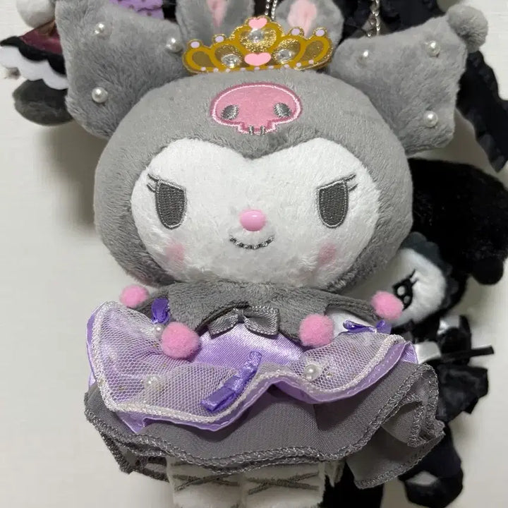[BUNJANG] Sanrio Kuromi Dreaming Ballerina Plush Mascot / 산리오 동경하는 발레리나 쿠로미 누이 마스코트 인형
