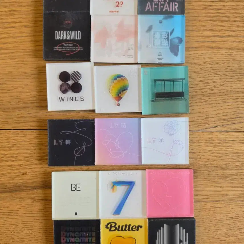 [BUNJANG] BTS Bangtan Boys Album Series Magnet / (희귀템) BTS 방탄소년단 굿즈 앨범 시리즈 마그넷