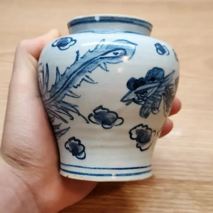 [BUNJANG] Bunwon Blue-and-White Porcelain Phoenix Vase / 분원 청화백자봉황문소호
