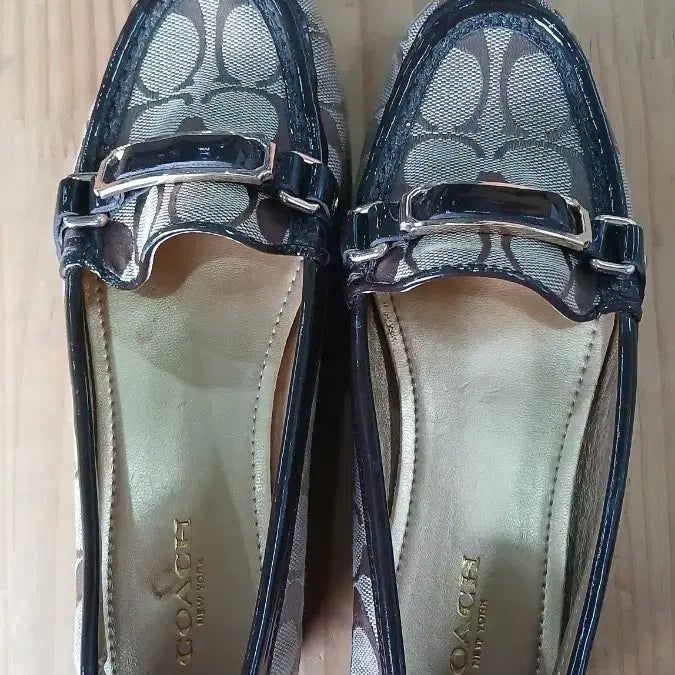 [BUNJANG] Coach Signature Loafers Women&