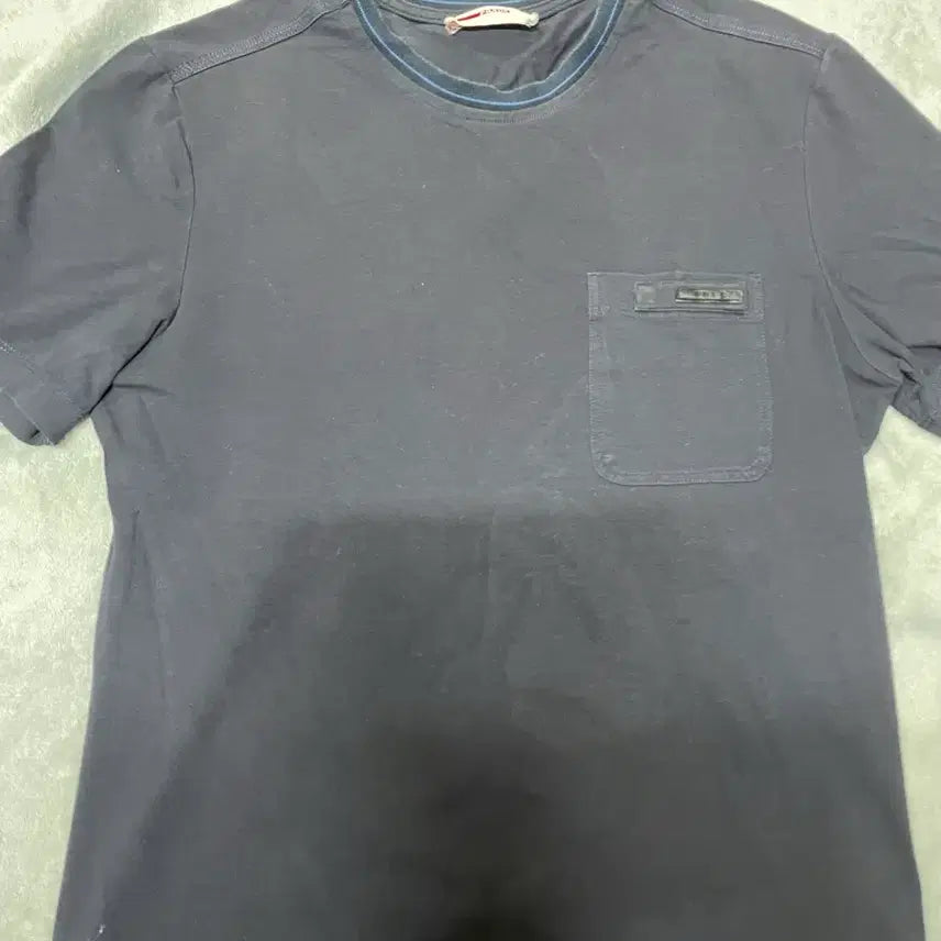 [BUNJANG] Prada Black Pocket Short Sleeve T-Shirt / 프라다 포켓 반팔 티셔츠