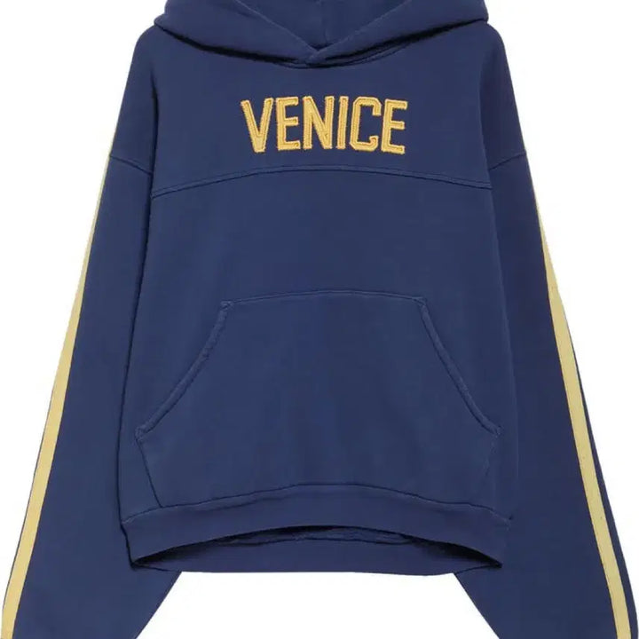 [BUNJANG] ERL Venice Football Hoodie Blue / [L] ERL 베니스 풋볼 후디 블루