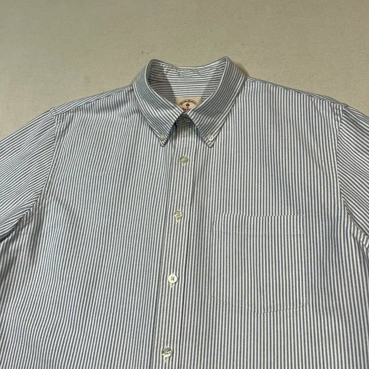 [BUNJANG] Brooks Brothers Striped Oxford Shirt / L) 브룩스브라더스 스트라이프 옥스포드 셔츠