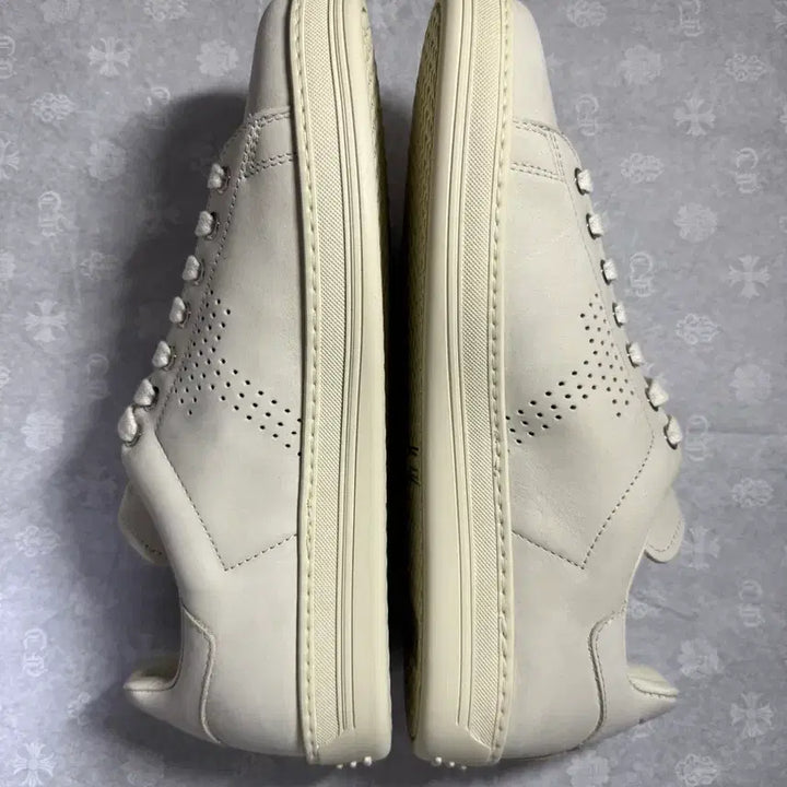[BUNJANG] Tom Ford Warwick Leather Sneakers Marble Cream Size 7.5 / [7.5] 톰포드 워릭 레더 스니커즈