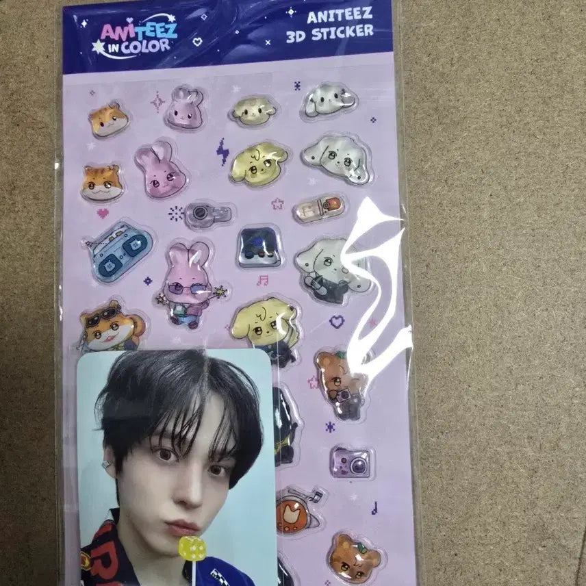 [BUNJANG] ATEEZ Aniteez Yunho Micro Deco / 에이티즈 애니티즈 윤호 마이크로 데코
