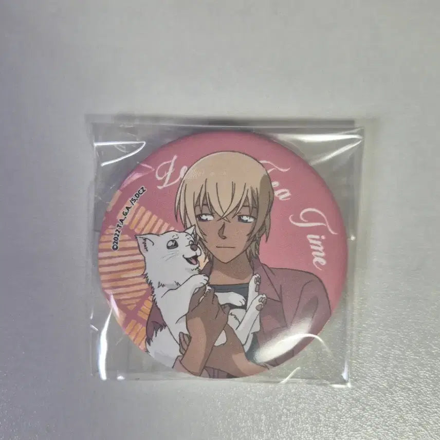 [BUNJANG] Detective Conan Rei Furuya (Amuro Tooru / Zero) Can Badge / 명탐정 코난 안기준 후루야레이 아무로토오루 제로 캔뱃지