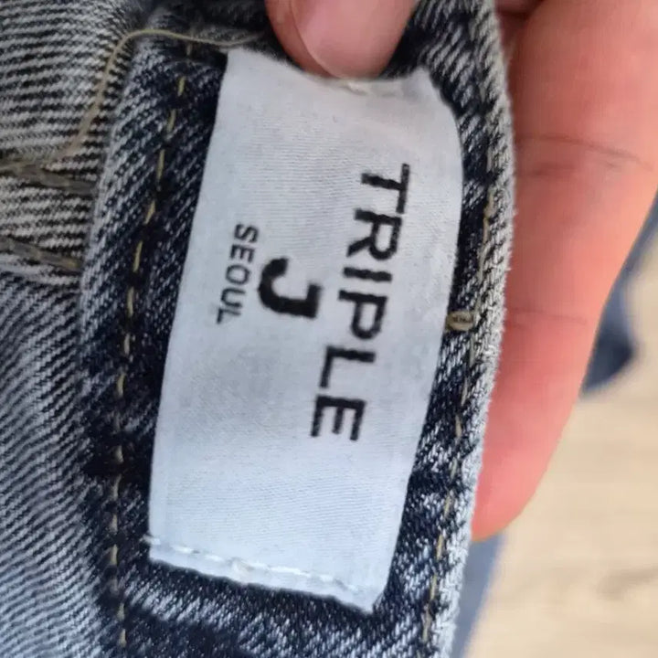[BUNJANG] Triple J Wide Jeans - Size M / 트리플J 와이드 청바지 M