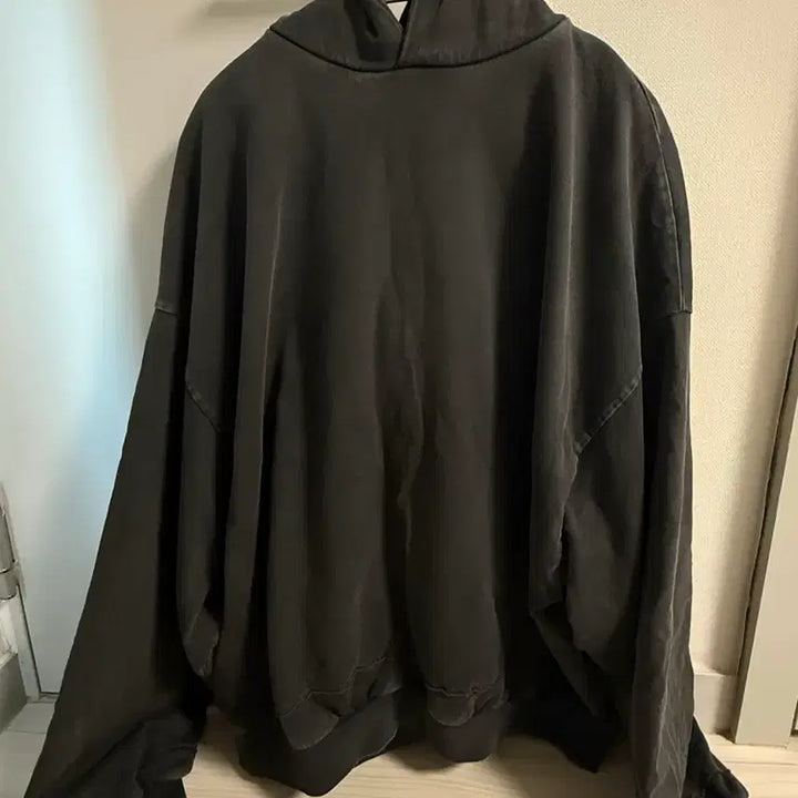 [BUNJANG] 032C Psychic Layered Bubble Hoodie Washed Black XS / [XS] 032C 사이킥 레이어드 버블 후디 워시드블랙