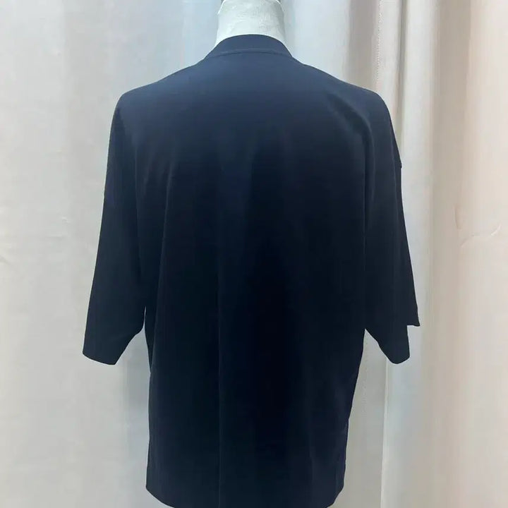 [BUNJANG] Hansome Basic Loose Fit Short Sleeve T-Shirt Navy / 한섬 반팔 티셔츠 네이비 82 / 새옷급 베이직 루즈핏