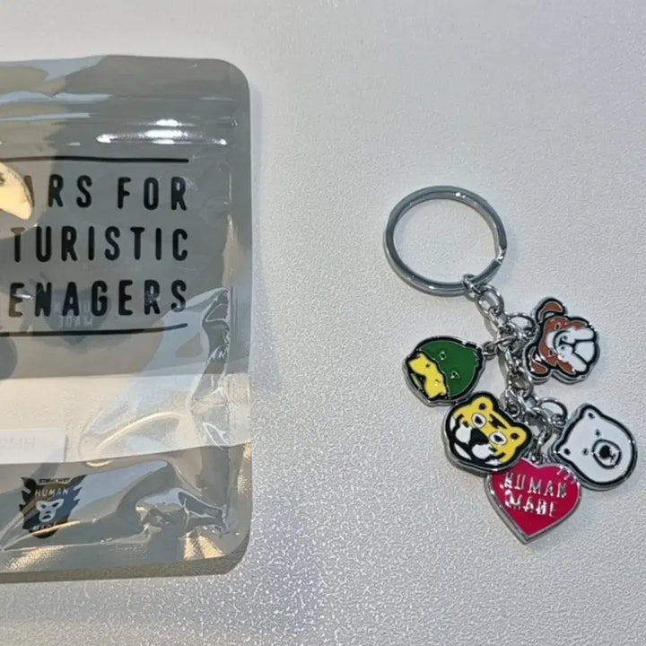 [BUNJANG] Human Made Animal Head Charm Keychain / 휴먼메이드 애니멀 헤드 참 키링