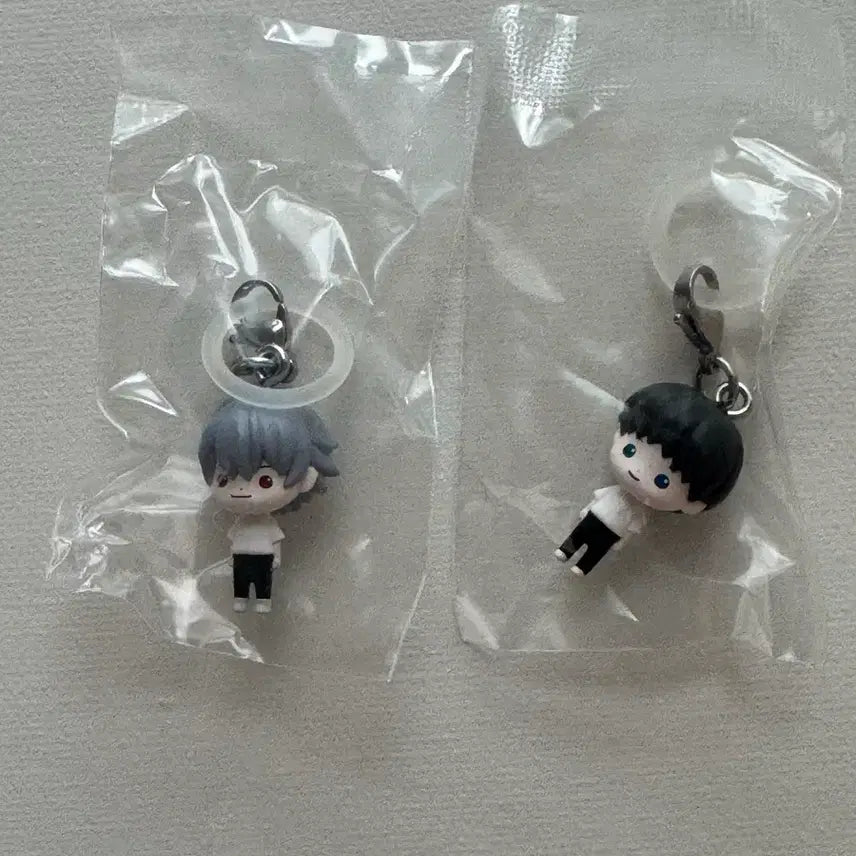 [BUNJANG] Evangelion Mezushi Shinji &amp; Kaworu Bundle Set (Sealed) / 에반게리온 메지루시 신지 카오루(미개봉/일괄