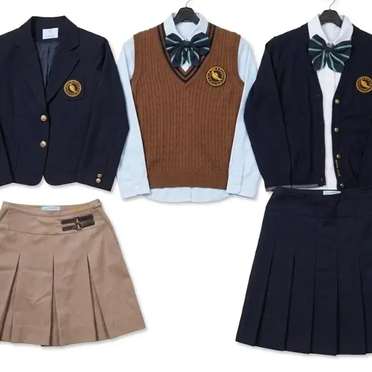 [BUNJANG] Incheon Haneul High School All-Season Uniform Set / 예쁜 여자교복 사계용 교복세트 판매u161f(인천 하늘고)