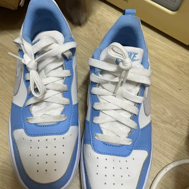 [BUNJANG] Nike Court Borough Low Recraft Sneakers / 나이키 코트 버로우 로우 리 크래프트