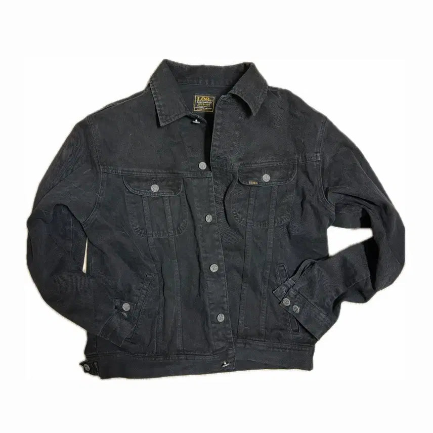 [BUNJANG] Lee 90s Black Denim Jacket / Lee 리 90년대 데님 블랙 자켓