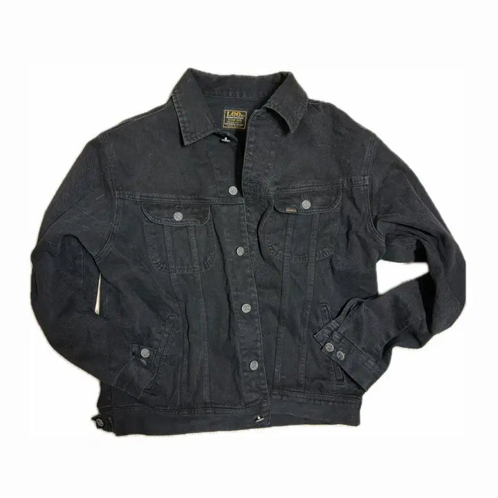 [BUNJANG] Lee 90s Black Denim Jacket / Lee 리 90년대 데님 블랙 자켓