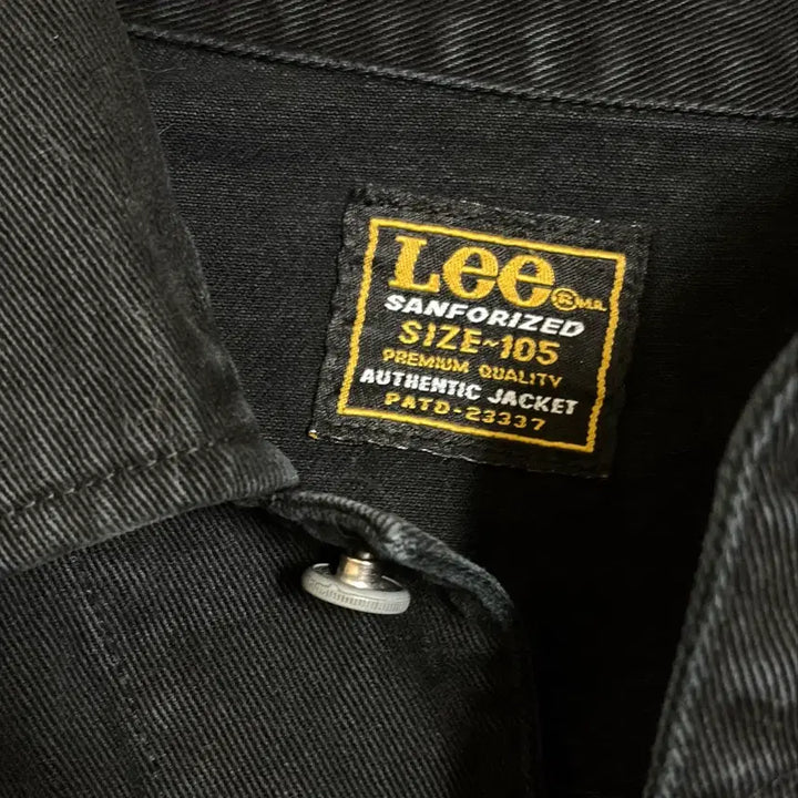 [BUNJANG] Lee 90s Black Denim Jacket / Lee 리 90년대 데님 블랙 자켓