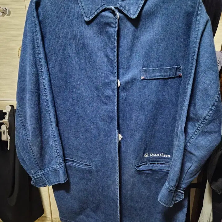 [BUNJANG] DEWL Blue Denim Shirt Jacket / DEWL  듀엘 데님 셔츠 자켓 블루