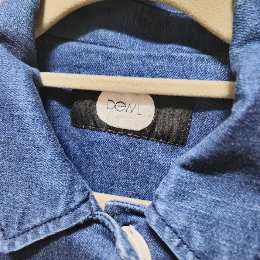[BUNJANG] DEWL Blue Denim Shirt Jacket / DEWL  듀엘 데님 셔츠 자켓 블루