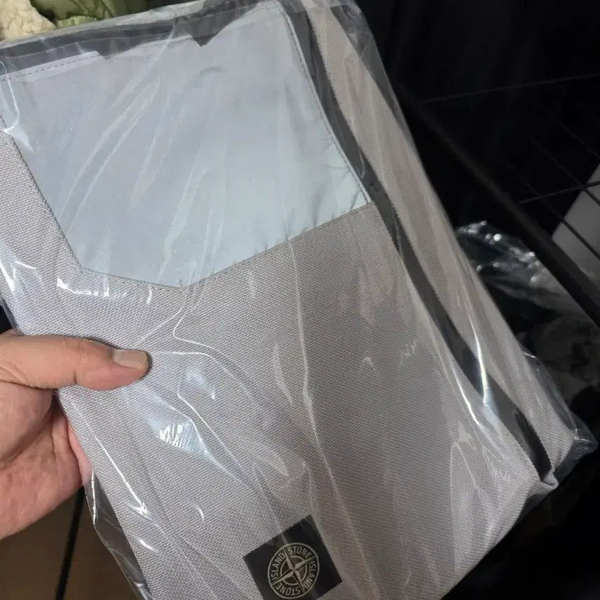[BUNJANG] Stone Island Leather Clutch Bag / 스톤아인랜드  클러치백