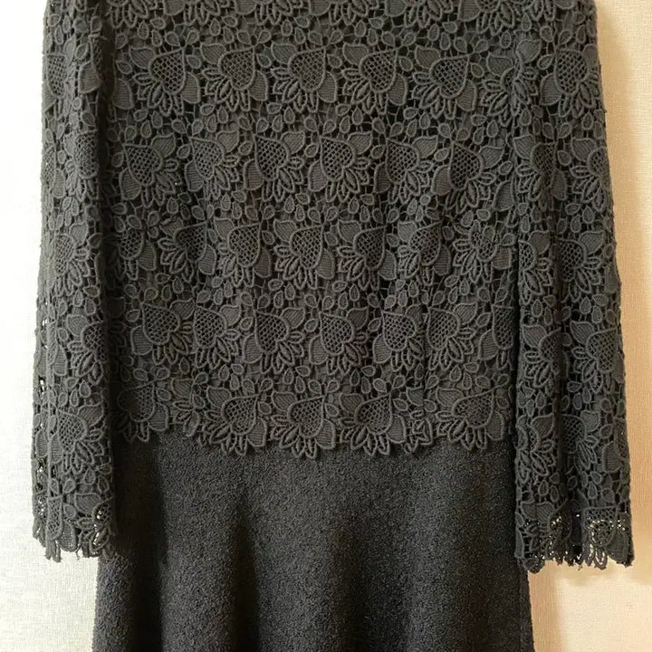 [BUNJANG] Lenibon Heart Lace Dress / 레니본 하트레이스 원피스