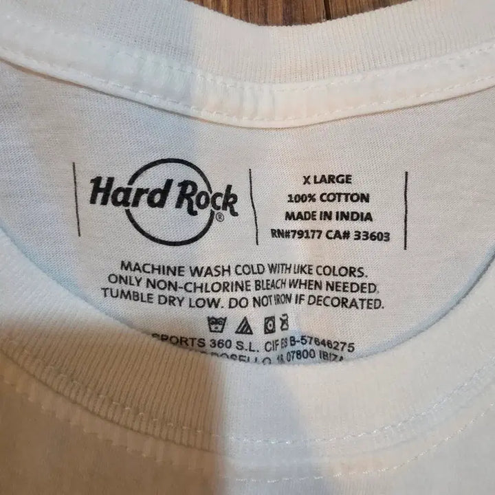[BUNJANG] Hard Rock Cafe Vintage Cotton T-Shirt - US XL / 하드락 hard Rocr 빈티지남성 면 티셔츠 사이즈US XL 최상