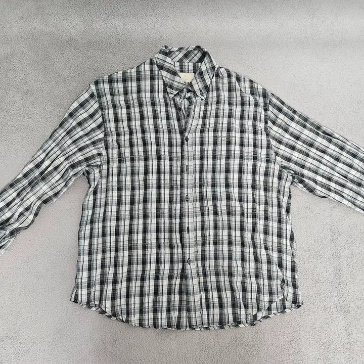 [BUNJANG] Undermycar Checkered Shirt / 언더마이카 무36 체크셔츠 1