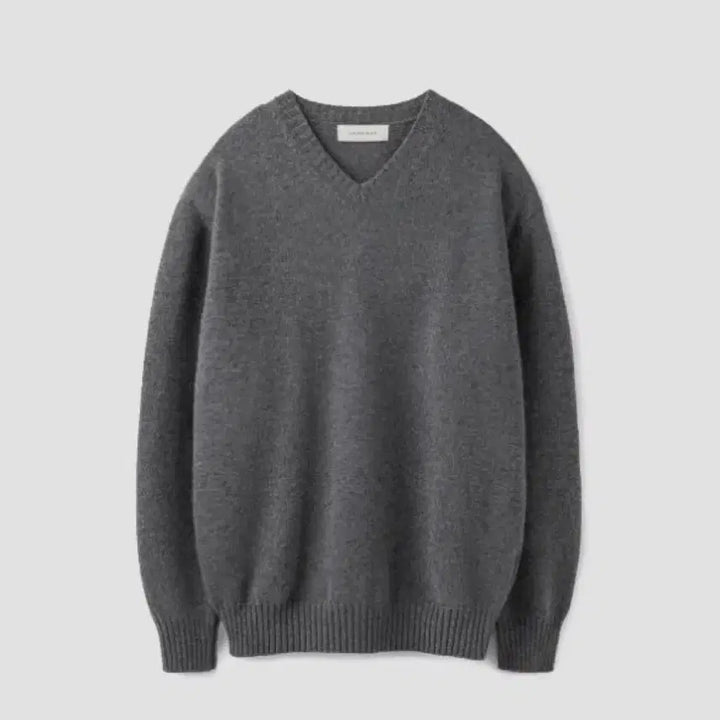 [BUNJANG] Union Blue Cashmere Wool V-Neck Dark Grey XXL / 유니온블루/캐시미어 울 브이넥 다크그레이/XXL