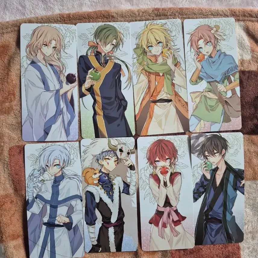 [BUNJANG] DAWN OF THE DEWDROPS Illustration Card Goods / 새벽의 연화 일러스트 카드 굿즈