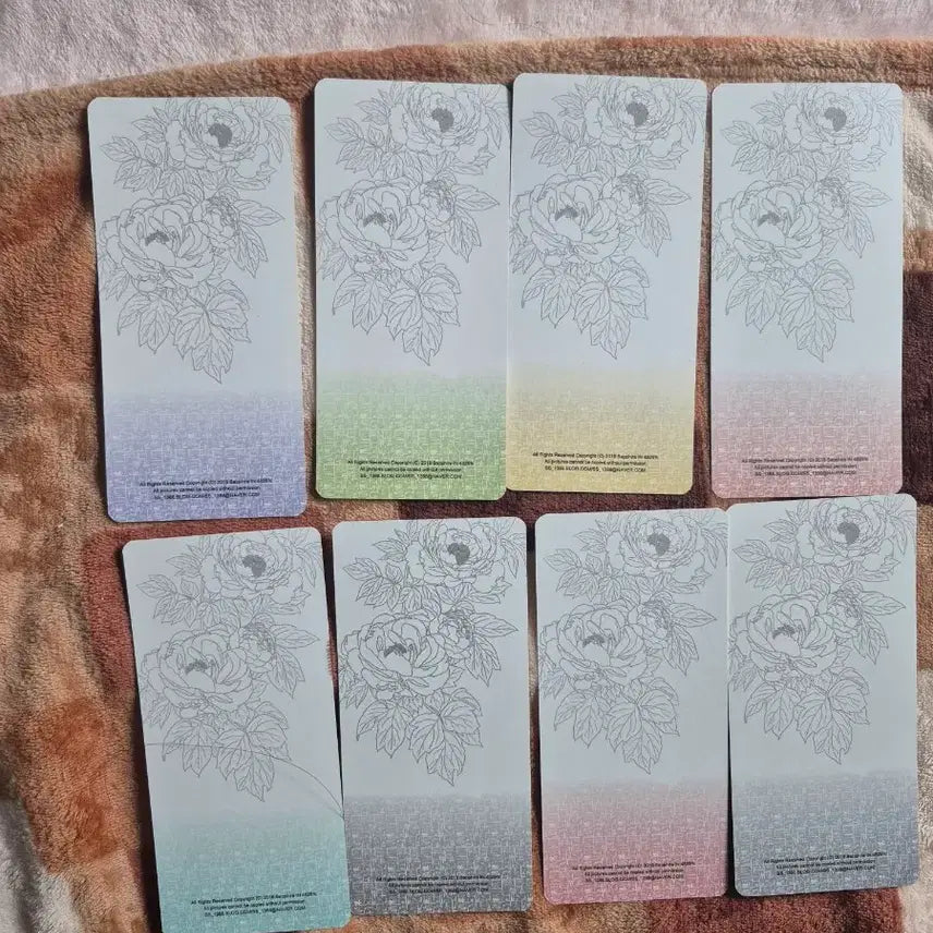 [BUNJANG] DAWN OF THE DEWDROPS Illustration Card Goods / 새벽의 연화 일러스트 카드 굿즈