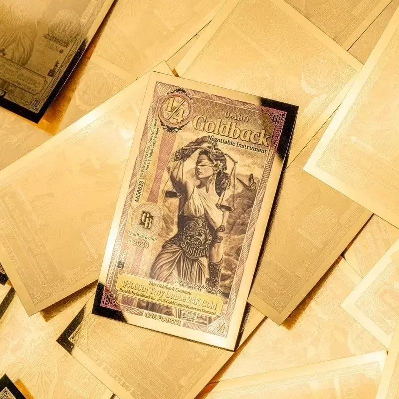 [BUNJANG] Goldback 1/4000oz 24K Pure Gold Card / Goldback 1/4000oz 24K 순금 카드