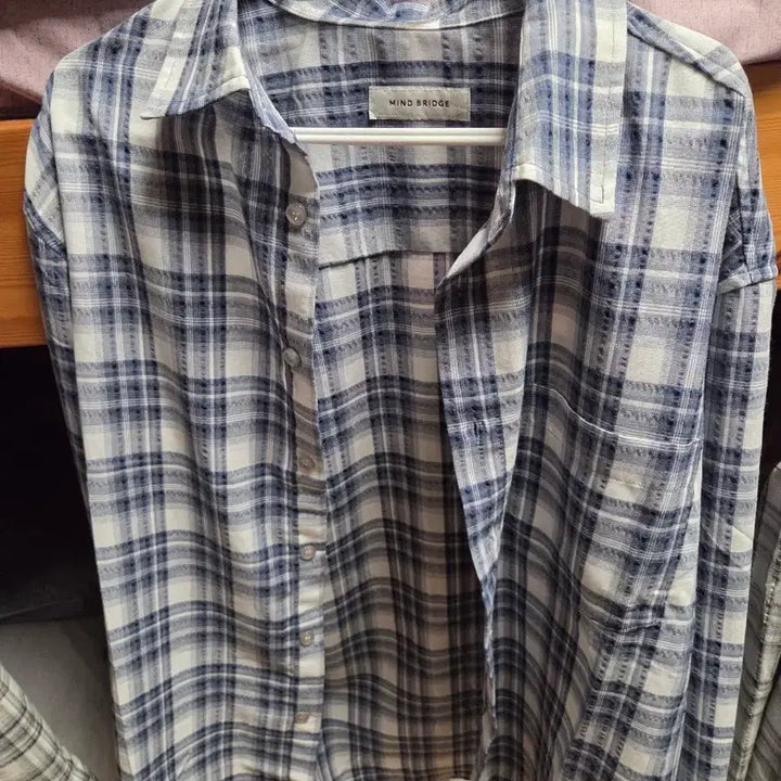 [BUNJANG] Mind Bridge &amp; Le Hair Checkered Shirts Bundle / 체크셔츠 3개 급처
