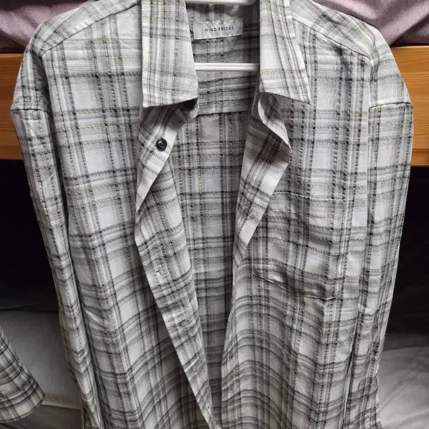 [BUNJANG] Mind Bridge &amp; Le Hair Checkered Shirts Bundle / 체크셔츠 3개 급처