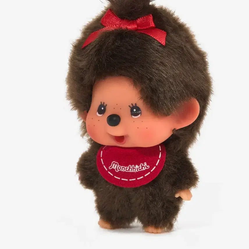 [BUNJANG] Monchhichi Big Head SS Girl Keyring / 몬치치 빅헤드 ss 걸 키링 여아