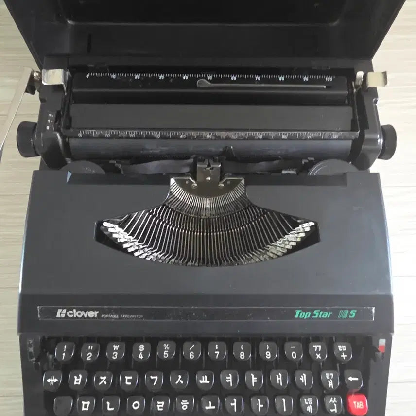 [BUNJANG] Clover Topstar 10S Typewriter / 클로버 타자기 탑스타 10S