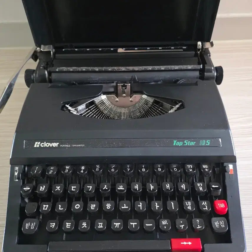 [BUNJANG] Clover Topstar 10S Typewriter / 클로버 타자기 탑스타 10S