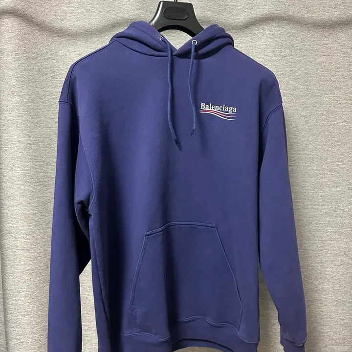 [BUNJANG] Balenciaga Wave Logo Hoodie Purple (M) / (주말할인) 발렌시아가 웨이브로고 후드티 퍼플 (M)