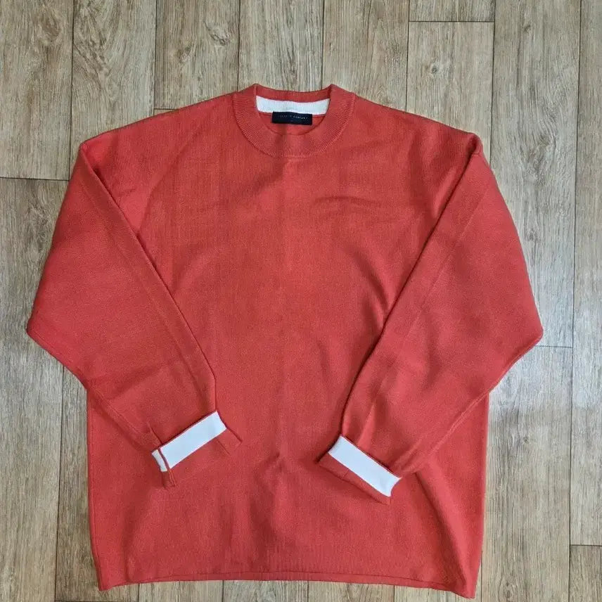 [BUNJANG] The Knit Company Oversized Orange Knit Sweater / 더니트컴퍼니 오버핏 오렌지색 니트