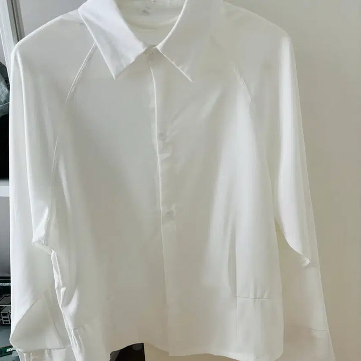 [BUNJANG] White Basic Shirt (Small Size) / 화이트 기본 셔츠 스몰사이즈