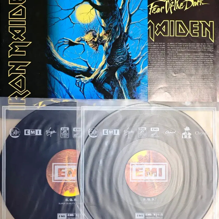 [BUNJANG] Iron Maiden - 2LP Heavy Metal Record / 아이언메이든 Iron Maden - 2LP 헤비메탈 레코드