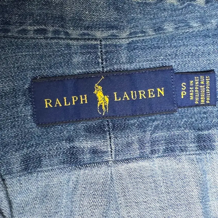 [BUNJANG] Polo Ralph Lauren Denim Shirt Size S / 폴로 랄프로렌 데님셔츠 S 95-100