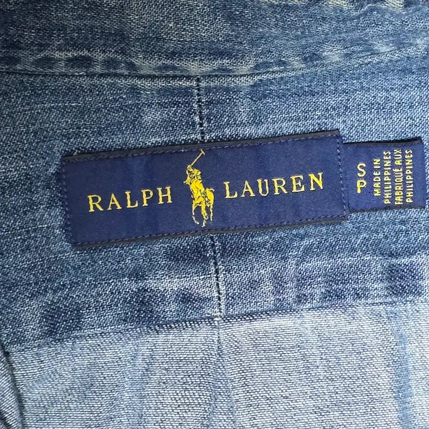 [BUNJANG] Polo Ralph Lauren Denim Shirt Size S / 폴로 랄프로렌 데님셔츠 S 95-100