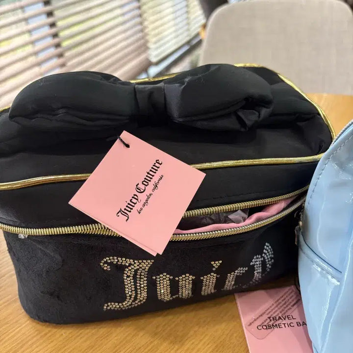 [BUNJANG] Juicy Couture Cosmetic Pouch Set - New / (2개세트)쥬시 꾸뛰르 파우치 세트 화장품파우치 새상품