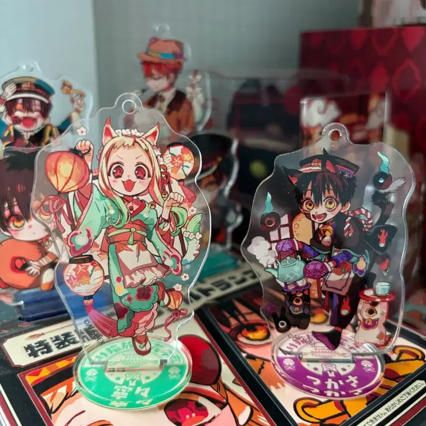 [BUNJANG] Jihagoon Cat Inn Nene &amp; Tsukasa Acrylic Standee / 지하군 고양이 여관 네네, 츠카사 아크릴