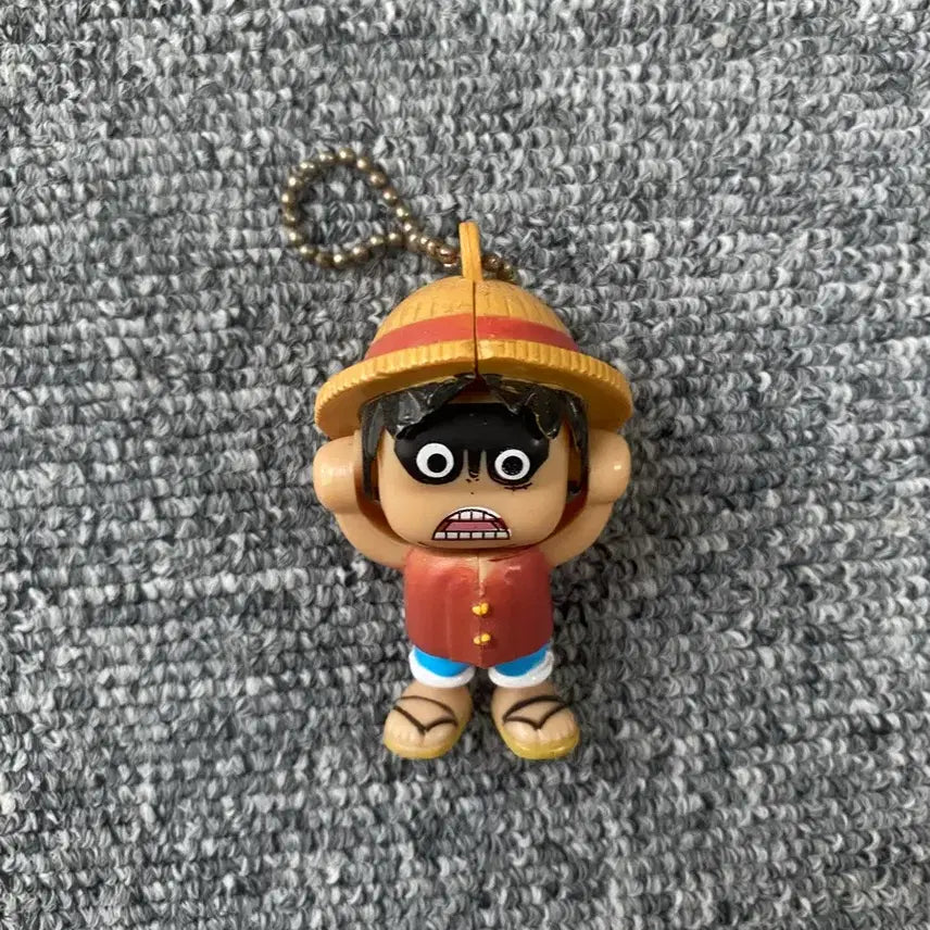 [BUNJANG] One Piece Luffy &amp; Nami Figure Keychain Set / 원피스 루피 나미 피규어 키링 세트